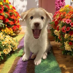 Adopt a dog:Butterscotch/Siberian Husky/Male/Baby,THE FOLLOWING PET IS BEING FOSTERED NEAR FORT COLLINS, CO!

Meet Butterscotch, the delightful puppy who embodies the perfect balance of playfulness and snuggles! Born on September 1, 2024, Butterscotch came to us with his 12 siblings from a breeder situation. Unfortunately, they faced a tough start as they battled Parvo shortly after arriving. While we lost one sibling early on, Butterscotch and the rest of his littermates received the care they needed and are now thriving in their foster home in Fort Collins, CO, and are ready to find their forever families!

Butterscotch has a fantastic demeanor and a fun personality that shines through in everything he does. He loves to romp around and play, whether it’s chasing toys or engaging in playful antics with his siblings. But when playtime is over, he’s always ready to curl up for some quality cuddle time, making him the ideal companion for those cozy moments.

This charming pup is looking for an active family that can keep up with his playful spirit while also giving him the love and affection he craves. If you’re searching for a playful and snuggly pup who will bring joy and warmth to your home, Butterscotch is the perfect match for you!

OUR DOGS ARE FOSTERED IN TEXAS OR COLORADO BUT AVAILABLE FOR ADOPTION AND TRANSPORT OUT OF STATE. Read below for more information.

All of our dogs are located in a foster home in Texas or Colorado. Our dogs are transported to a predetermined location agreed upon by the rescue. The adoption contract and fee are finalized prior to transport. As a Mutts N Such direct adoption, the adoption interview/meet and greet occurs on video call (Skype, FB Messenger call, Facetime, etc.).

Our adoption fee is $350, plus transport (varies by location) if animal needs to be transported out of state. This fee includes all current vaccinations, deworming, a registered microchip, fecal analysis, spay/neuter for pets 6 months & older, and a heartworm test if over 6 months old. All dogs will be current on flea/heartworm prevention. A health exam will be completed and a certificate issued by a veterinarian within 10 days of departure for out of state adoptions.

If you are interested in adopting, please complete our application:

https://petstablished.com/adoption_form/57167/generic

Note: MNS reserves the right to deny any application that is deemed unsuitable for the animal. Please be aware that our animal adoptions are NOT on a first come- first serve basis. Our sole purpose is to find the best possible home for the animals that fall under our care.